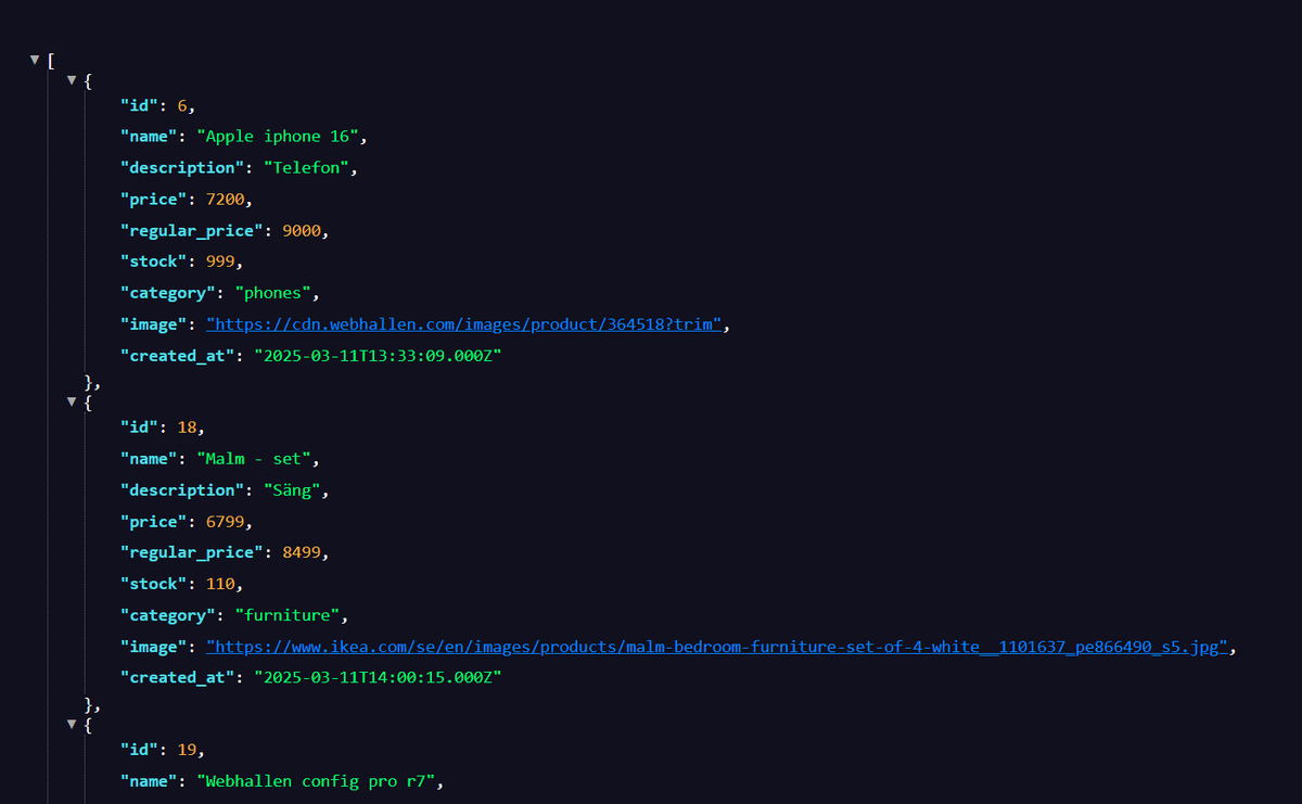 E-commerce API